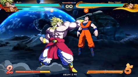 Z Broly Command Grab Tod Combo Dbfz New Patch V 131 Youtube