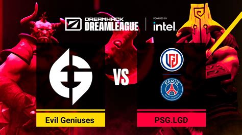 Evil Geniuses Vs Psg Lgd Game Dreamleague Season Group A