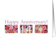 14th Wedding Anniversary Cards from Greeting Card Universe