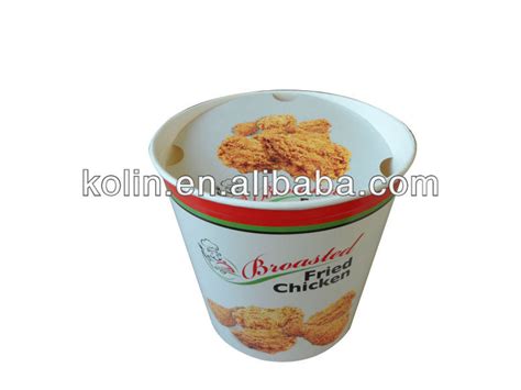 170oz Customized Fried Chicken Paper Buckets With Lids China Kolin