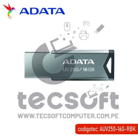 Memoria Usb Adata Uv Gb Usb Plata