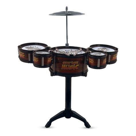 Mini Bateria De Brinquedo Infantil Instrumento Bateria Musical Para