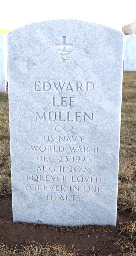 Edward Lee Mullen Find A Grave Memorial