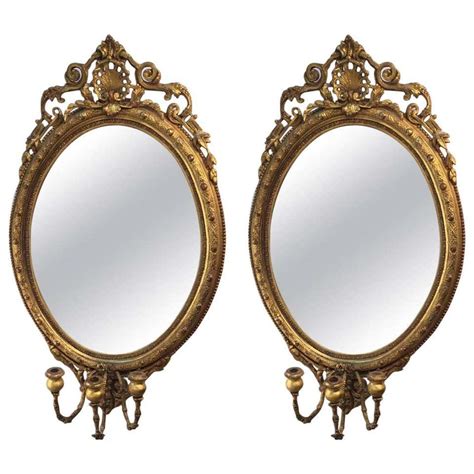 Bradley And Hubbard Victorian Aesthetic Movement Mirror Candlabra At