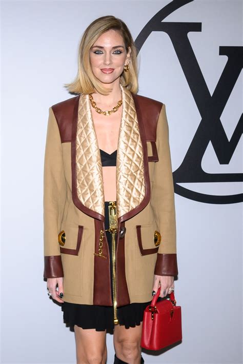 Chiara Ferragni Louis Vuitton Show At Paris Fashion Week