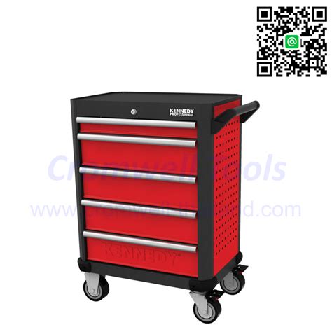 ตู้เครื่องมือช่าง Red 28 5 Drawer Professional Roller Cabinet Kennedy