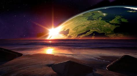 Space Landscape Wallpapers - Top Free Space Landscape Backgrounds ...