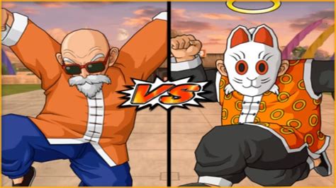 Dragon Ball Z Budokai Tenkaichi Master Roshi Vs Grandpa Gohan