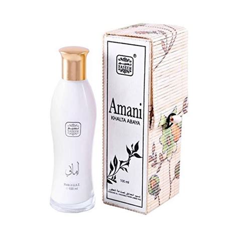 Amani Water Perfume 100 Ml Grace Of Melanin