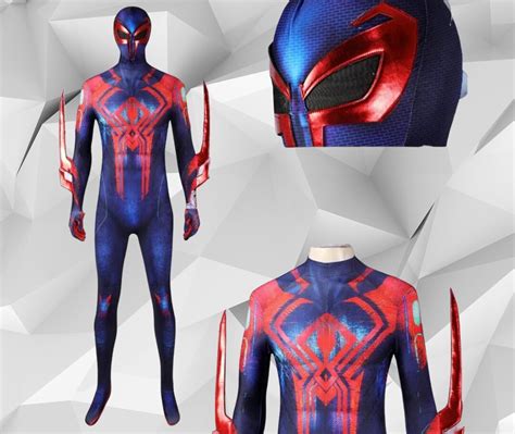 Miguel O'hara Costume Spiderman Suit Spiderman Cosplay - Etsy