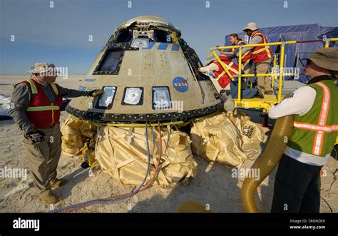 Reportaje Boeing Orbital Flight Test Landing De Mayo Los