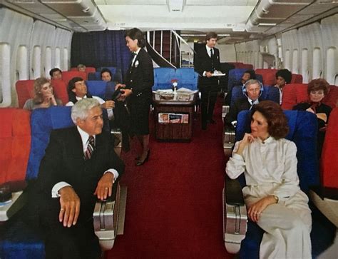 Pan Am 747 SP First Class Cabin | Vintage airlines, Pan american ...