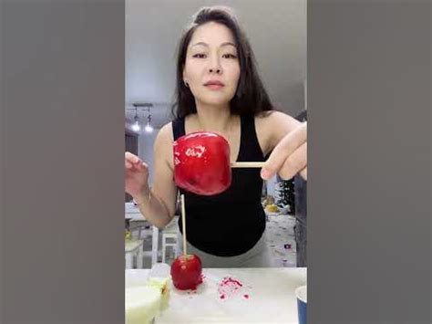 Фрукты в стекле #карамельныеяблоки #фруктывстекле - YouTube