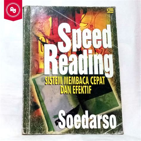 Jual Spead Reading Sistem Membaca Cepat Dan Efektif Soedarso Shopee