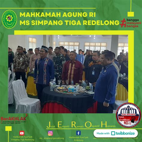 Bersama Pj Bupati Bener Meriah Mhd Syukri Adly S H I M A Menghadiri