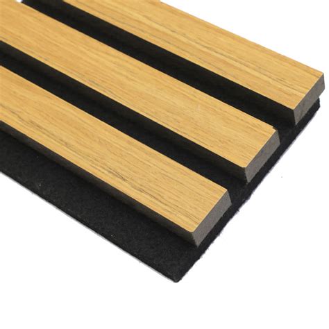 Cladding Best Price Polyester Acoustic Panel Natural Oak Timber Wood