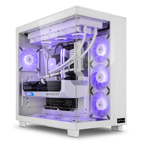 White Gaming Pc Ryzen X D Rtx White Gaming Pcs