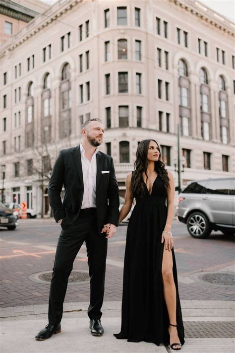 Houston Engagement Photo Location Ideas Romantic Moody Elegant