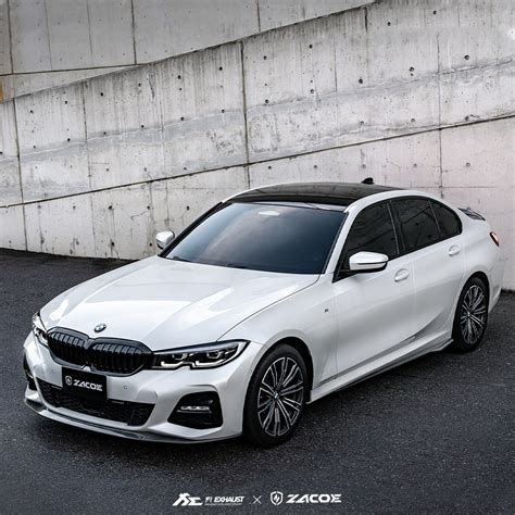 Bmw G20 320i M Sport B48 W Valvetronic Fi Exhaust X Zacoe Carbon Fiber Aero Kit Artofit