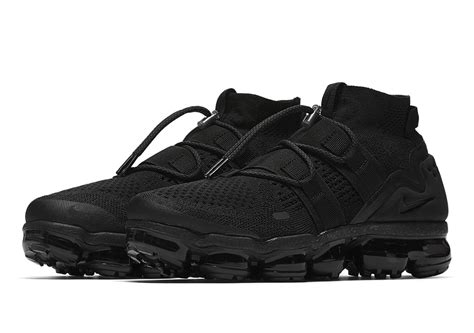 Nike Vapormax Flyknit Utility Triple Black Ah6834 001 Release Date