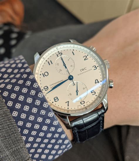 Wts Iwc Portuguese Chronograph Iw3714 46 Rwatchexchange