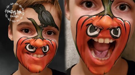 Pumpkin Halloween Face Paint Ideas That Will Make You Stand Out: Get ...