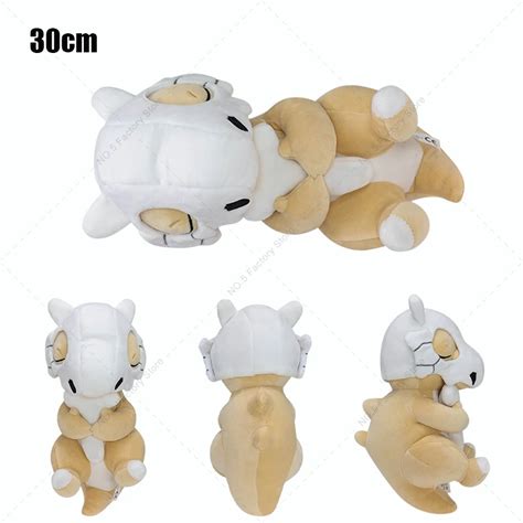 Pokemon Plush Sleeping Riolu Psyduck Cubone Chikorita Slowpoke Galarian