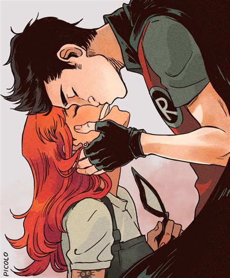 Robin And Starfire By Picolo Kun On Deviantart