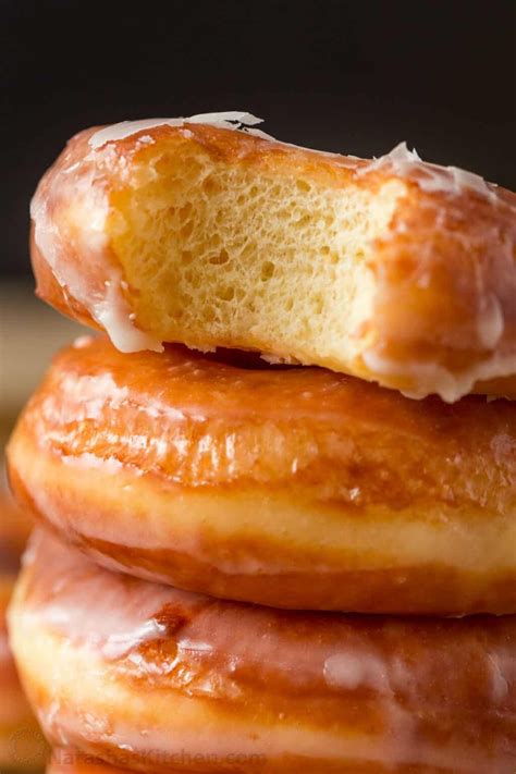 Homemade Glazed Donuts Are Fluffy Airy And Melt In Your Mouth Soft