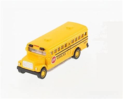 School Bus Yellow Blue Bird Blue Bird Diecast 1:150 Scale New N Scale ...