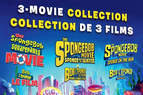 The Spongebob 3 Movie Collection Dvd Unboxing 52 Off