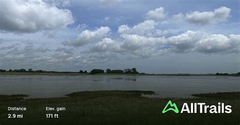 River Blyth And Blythburgh Heath Circular Suffolk England Map