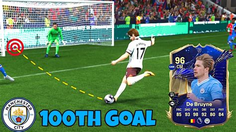 I Recreated Kevin De Bruyne S 100th Goal For Manchester City In FC 24