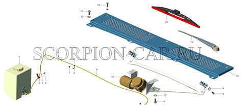 Замена трапеции стеклоочистителя — ГАЗ 31105, 2,4 л, 2008 года | своими ...