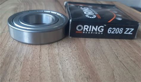 Oring 6208 ZZ Double Row Deep Groove Ball Bearing Deep Groove Bearings