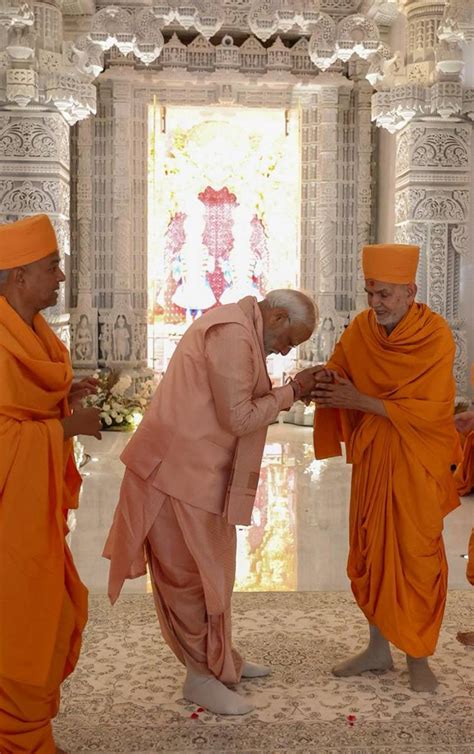 Prime Minister Modi Inaugurates Abu Dhabi S First Hindu Stone Temple