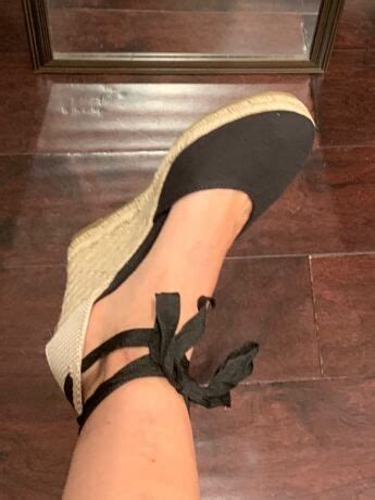 Ankle Wrap Closed Toe Espadrille Wedges Shein Usa Espadrilles