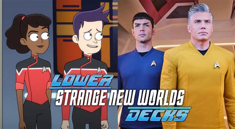 Strange New Worlds E Lower Decks Il Crossover Definitivo Stic Star Trek News