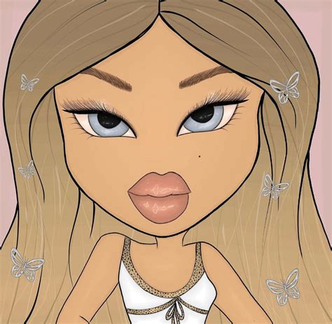 Drawing Bratz Doll Face Template