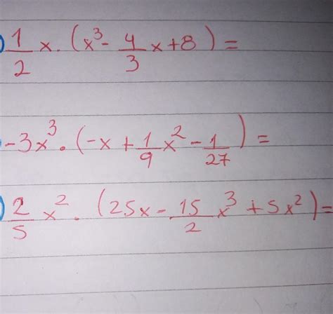 Multiplicar Polinomio Por Un Monomio Brainly Lat