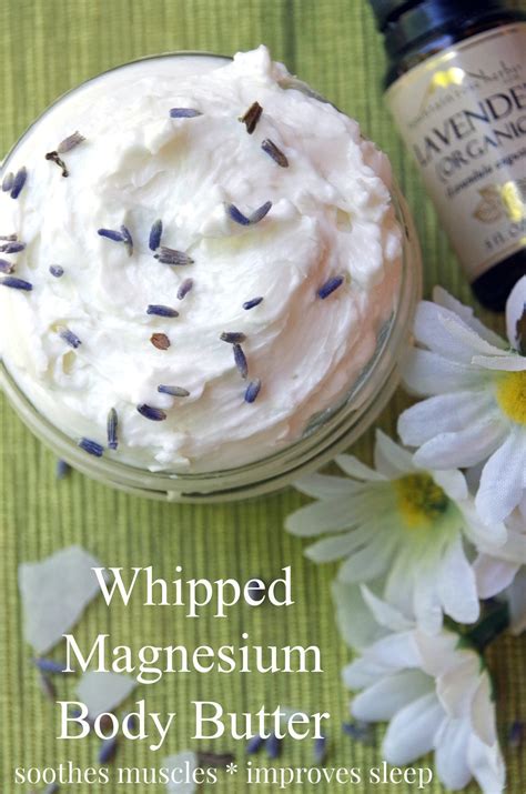 Diy Magnesium Body Butter Recipe Recipe Body Butters Recipe Body