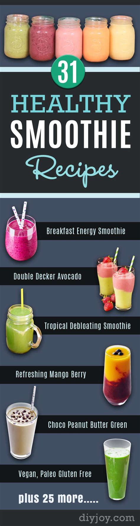 31 Healthy Smoothie Recipes