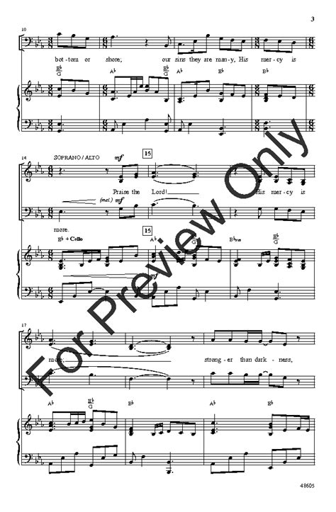 His Mercy is More (SATB ) arr. Jay Rouse| J.W. Pepper Sheet Music