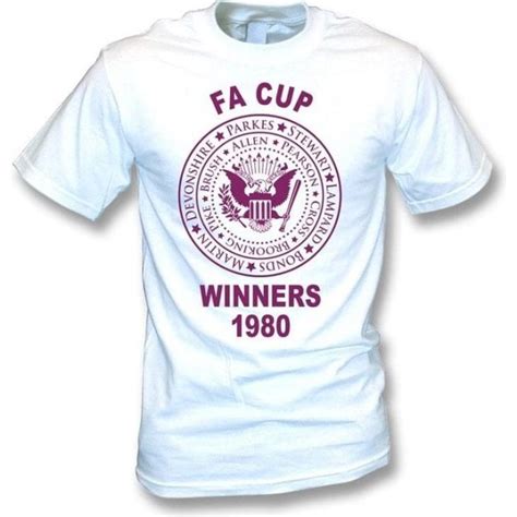 West Ham FA Cup Winners 1980 T-shirt