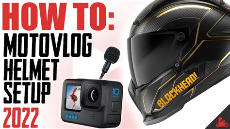 How To Motovlog Helmet Setup Win Big Sports