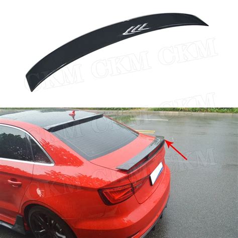 Carbon Fiber Rear Spoiler For Audi A Sline S Rs Frp Boot