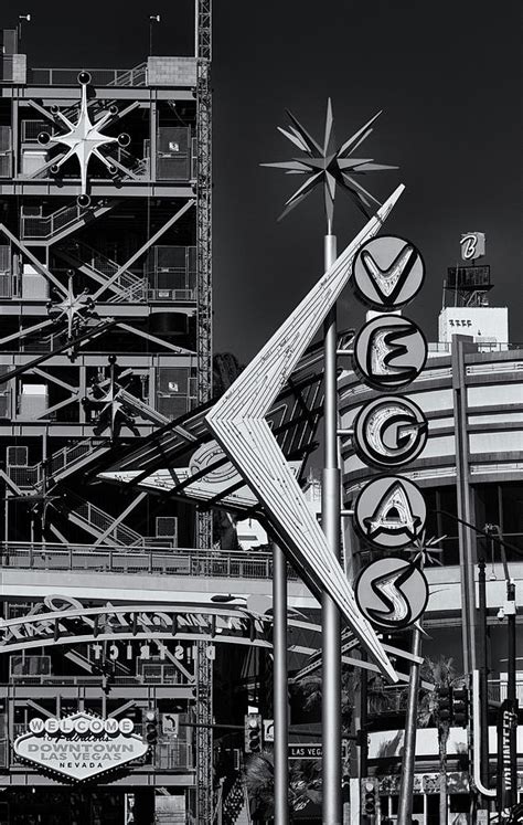 Fremont Street Signs Photograph by Kevin Grant | Fine Art America