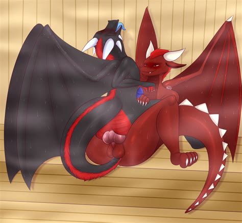 Rule 34 Absurd Res Anal Damian5320 Dragon Duo Hi Res Male Malemale Sauna Sex Tail Fetish Tail