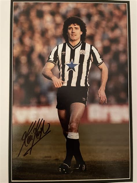 Signed And Framed Kevin Keegan Newcastle Photo