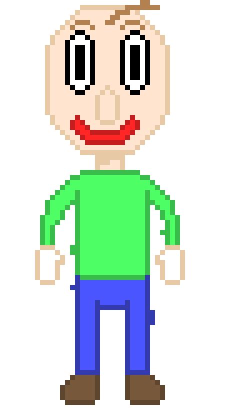 Baldi Baldis Basics Pixel Art Maker